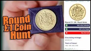 Old Round &pound;1 Coin Hunt