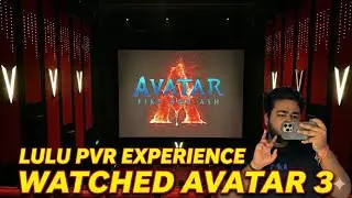 Watched Avatar 3 Movie with Friends in Lulu Pvr Lulu Mall Lucknow 💕 😍 ❤️ 