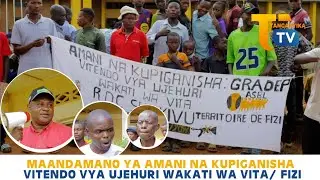 FIZI/MAANDAMANO YA AMANI NA KUPIGANISHA VITENDO VYA UJEHURI WAKATI WA VITA 
