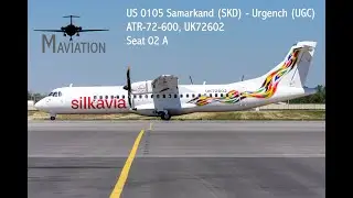 Silk Avia, ATR-72-600, Samarkand (SKD) - Urgench (UGC)