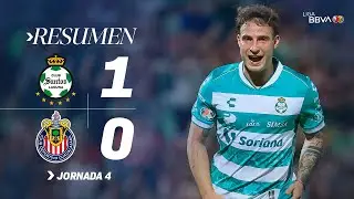 SANTOS 1-0 CHIVAS J4 | Aguerrida victoria lagunera | Apertura 2025