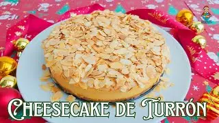 “Cheesecake de Turrón Fácil y Cremoso | El Postre Perfecto de Navidad”