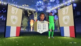 87 Henry in a 25k pack - Fifa18