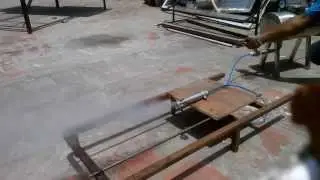 H2O2 hydrogen peroxide rocket engine - 20% concentration