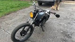 Honda Cb125 Micro Scrambler - Walk Around & Commentary