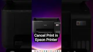 Как отменить печать на принтере Epson в Windows 11 | Мгновенная остановка печати! 🖨️🚫
