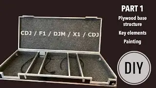 P1: Building a custom DJ Hardcase for: CDJ + X1 + F1 + DJM/Prime #DIY #DJ #Pioneer #Denon #Traktor
