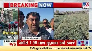 Unseasonal rain wreaks havoc on farmers in rural Rajkot | Gujarat Weather | TV9Gujarati