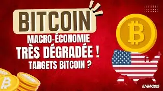 BITCOIN ALERTE 🚨 MACRO-ECONOMIE TR&Egrave;S D&Eacute;GRAD&Eacute;E ! LE BITCOIN EN DANGER ? ANALYSE CRYPTO
