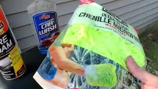 Review Harbor Freight: Grant's Ultra-Plush Chenille Microfiber wash mitt!