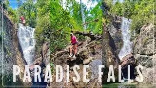 Paradise Falls Hike/Scramble & Guide - North Carolina - Hike Vlog 8
