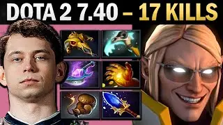 Invoker with 18 Kills and Pro MID Vyse - Dota 2 7.41