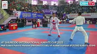 Muh Syahrul Putra (INKANAS SULSEL) VS Ahmad Supriyadi (PUSZIAD KARATE TEAM) 4th Shureido Cup 2025