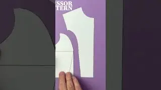 Princess Seam Pattern Made Easy #PrincessSeam #SewingTutorial #PatternDrafting  #SewingPatterns