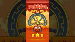 Red Ball 5 Level 297 | Key Challenge & Gear Adventure | Gameplay Walkthrough #trustonallah #redball5