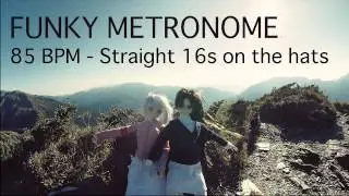 85 BPM - When prog rock gets funky - Drum Loop - Metronome