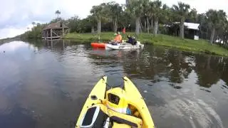 Shallow water kayaks