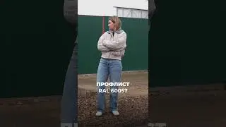 Горизонтальный забор из профлиста RAL 7024 🤘🏻 #забор #заборыподключ