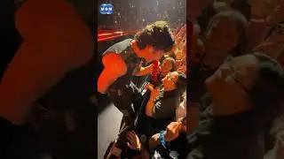 Benson Boone Jumps Off Stage to Sing &lsquo;Drunk in My Mind&rsquo; with Fan in Salt Lake City! (2025) #shorts