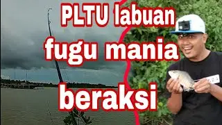 mancing di spot PLTU 2 labuan pembuangan