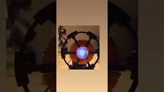 Plasma vortex in magnet field|Magnetism|Electricity#magnetism #magnet #physics #science #experiment