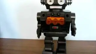 60S HORIKAWA SH BAT/OP FIGHTING ASTRONAUT ROBOT JAPAN