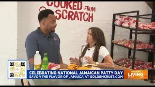 Pix 11 Visits New Bronx Golden Krust for National Jamaican Patty Day