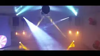 4x Stairville SonicPulse Led Bar 10 , Moving Head  2x Sagitter SG CLSpot V2 150, 2 x ACLPAR1 4xpar36