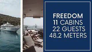 Superyacht Freedom from Croatia