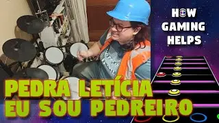 Can You Really Learn Drums With Video Games? Pedra Let&iacute;cia - Eu Sou Pedreiro (Drum Cover)