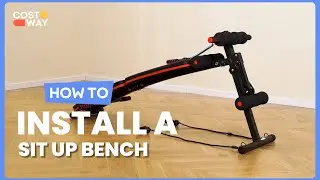 How to Install the Multifunctional Sit up Bench | 13689725 #costway #howto