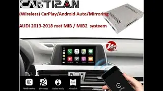 MoTrade Carplay / Android Auto retrofit AUDI met MIB / MIB2 systeem