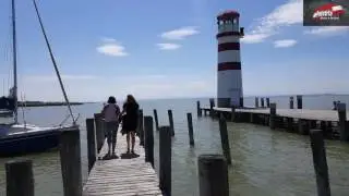 Озеро Neusiedler See .Burgenland