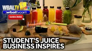 Student's juice bar provides opportunities for future