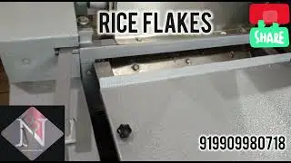Rice Flakes Machine