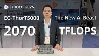 Unleashing 2070 TFLOPS: EC-ThorT5000 Industrial PC