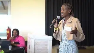 Lusanda Msebi (CEO CYDA) at SPARK luncheon
