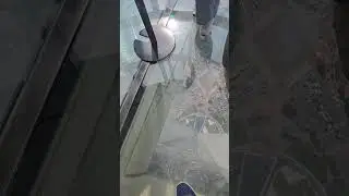 Seoul South Korea, Lotte Tower Skywalk at 122 Floor,500 Mtr