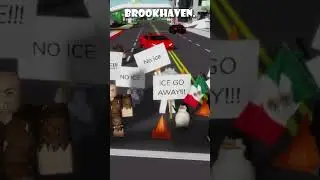 Roblox Brookhaven: Нет протесту против ICE!