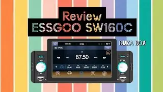 Review ESSGOO Headunit Single Din SW160C | Buka Box