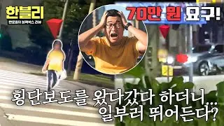 [한블리] 정확하게 횡단보도 안에서 부딪히는...💥 잠복근무로 잡아낸 자해 공갈 현장💢 | 한블리 (한문철의 블랙박스 리뷰) 159회 | JTBC 260128 방송