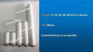 Hydrophibic PTFE Series filter cartridge