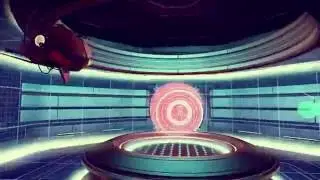 No Man's Sky : Sentinel Inspects System Map Room