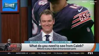 First Things First | NFL QB Debate: Caleb Williams vs. Drake May