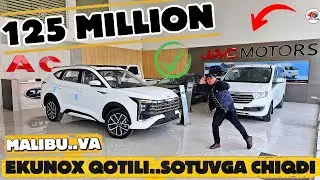 БУГУН.❗️МАЛИБУ ВА ЭКУНОКС УРНИГА ЯНГИ МАШИНА ИШЛАБ ЧИКАРИЛДИ..АВТО ОЛАМ 