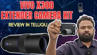 VIVO X300 CAMERA EXTENDED KIT REVIEW & MAIN SPECIFICATIONS IN TELUGU #shorts #vivox300 #camerakit 
