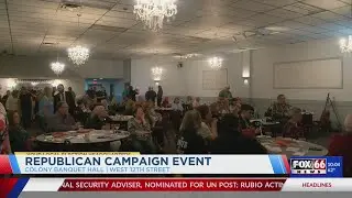 Erie Republicans lay out their plans to voters for upcoming election