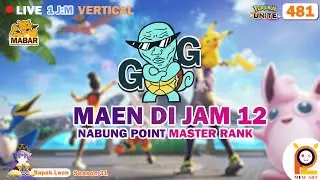 Live Jam 12 Malam Game Pokemon Unite Indonesia #481 #pokemon #pokemonunite