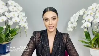 Amanda Obdam || Up Close Interview|| Miss Universe Thailand 2020