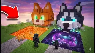 😱MUSHUKLAR CHUQURI VS ITLAR CHUQURI | UZBEKCHA MINECRAF